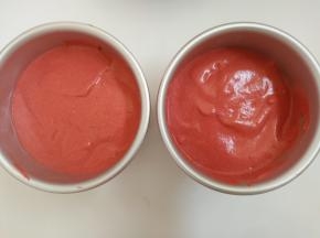 8.倒入模具振动气泡