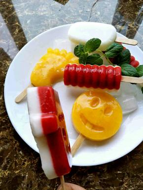 夏天消暑模式开启哦。

