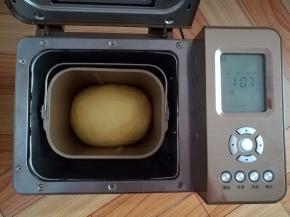 面团自动排气，进入第二次发酵