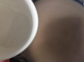 等待的时间用10g水把内脂化开 ，到时间后加入锅中，迅速搅拌，盖上盖子等待20-30分钟