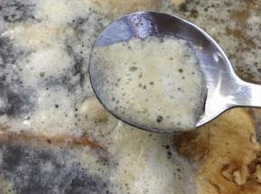 大火煮开，撇去浮沫。