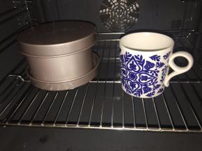 放入温度32度，湿度百分之75的环境下进行二发