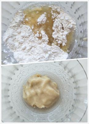 油酥材料加在一起活成油酥面。
面皮和油酥分成六份。
擀开一个包入油酥
收口向下
擀成椭圆形
有上向下依次卷起醒发五分钟
再次擀开有上向下依次卷起
拿一个剂子两边像中间挤压
按扁擀开包入红糖馅料
用手按扁沾点水粘上芝麻，烤箱200度20分钟
！热吃小心红糖烫嘴哦
烤箱不同时间温度需要根据自己的烤箱调整馅料干了加点水能活成团就行。
