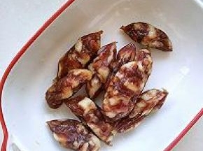 腊肠切片