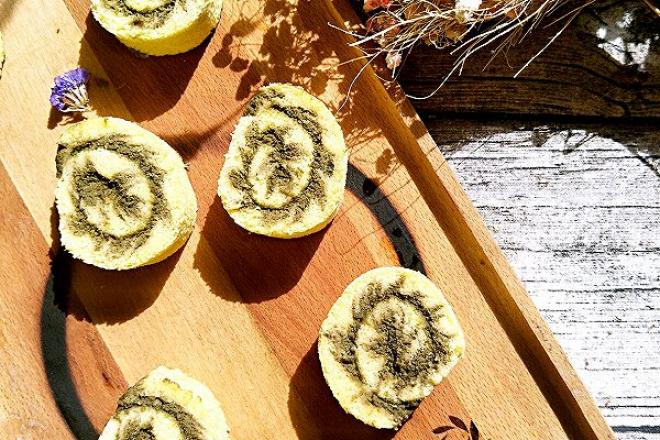 酸奶绿茶旋风卷