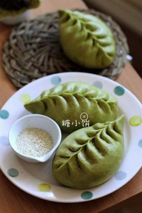 菠菜柳叶包