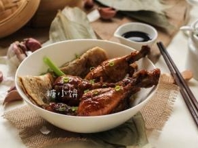 香蒜蜜汁烧鸡腿