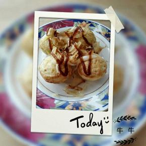 7、香气扑鼻的章鱼小丸子。