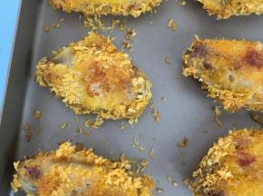 取出，逐个翻面。