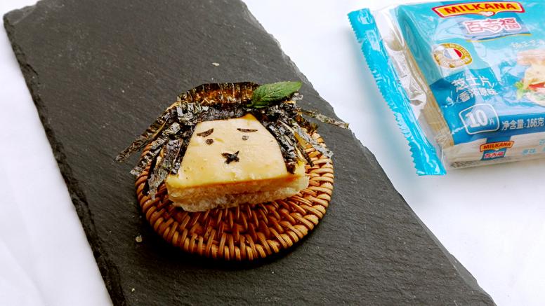 娃娃简易芝士土司