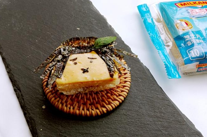 娃娃简易芝士土司