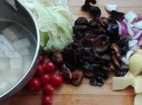 8. 提前准备好自己喜欢的各种菜类