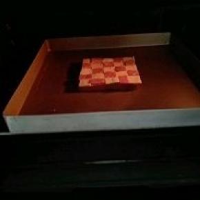 5. 烤箱中层（不用预热）上下火180度，10分钟