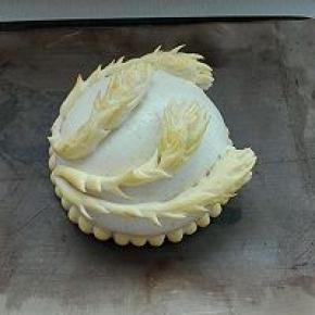 14. 放入烤箱中下层200度，10分钟