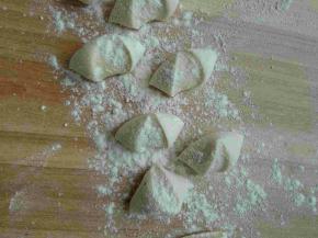 分割成小剂子。