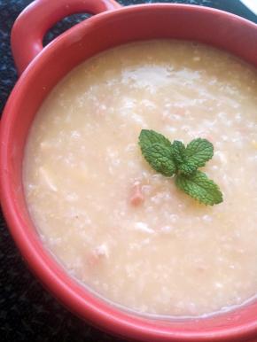 熬好的粥鲜香四溢