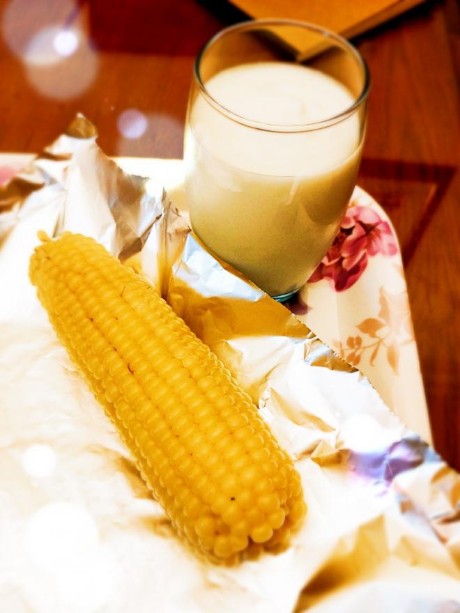 香甜烤玉米