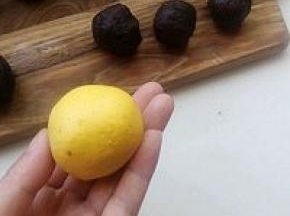 包好的南瓜饼
