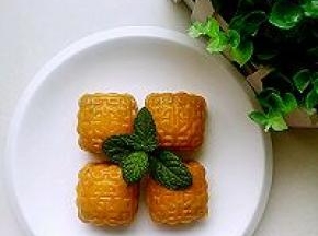 糯米做的南瓜饼冷热吃都好吃