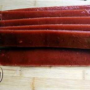 用刀切成长条，