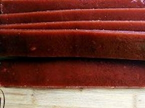 用刀切成长条，