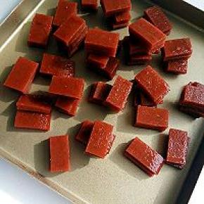 切成小方块或者自己喜欢的形状