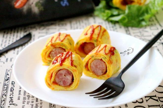 香肠抱蛋卷
