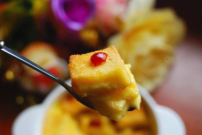 蔓越莓面包布丁