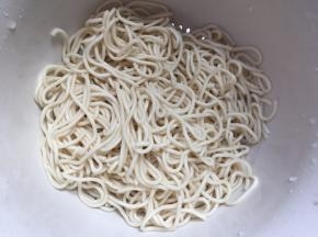 然后取出过一下冷水