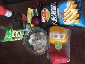 准备好材料