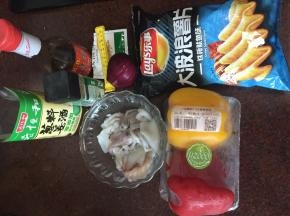 准备好材料