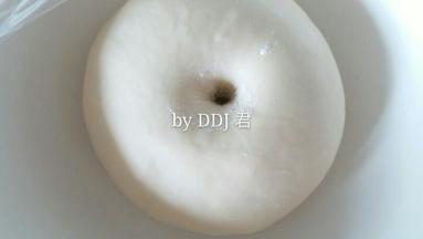 面团发酵完毕