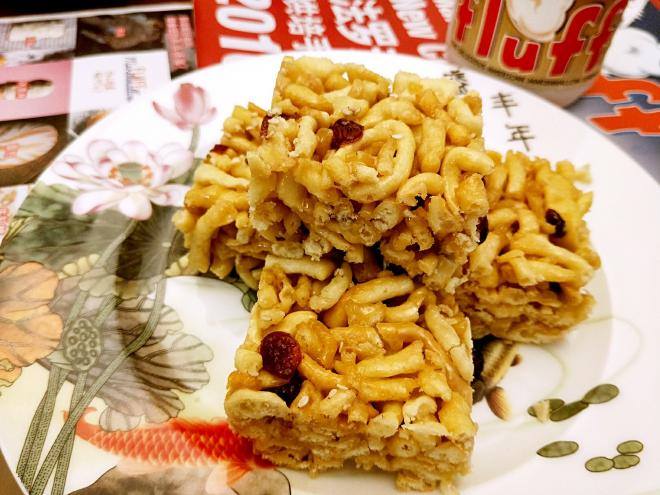 Fluff棉花糖蔓越莓沙琪玛