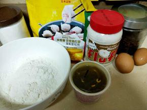 准备好所需原料