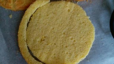 六寸戚风剪小一圈儿