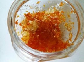我自己用得没有打蜡的橙子做的橙皮酱