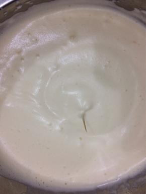 打到能用牙签扎在上面不倒为止