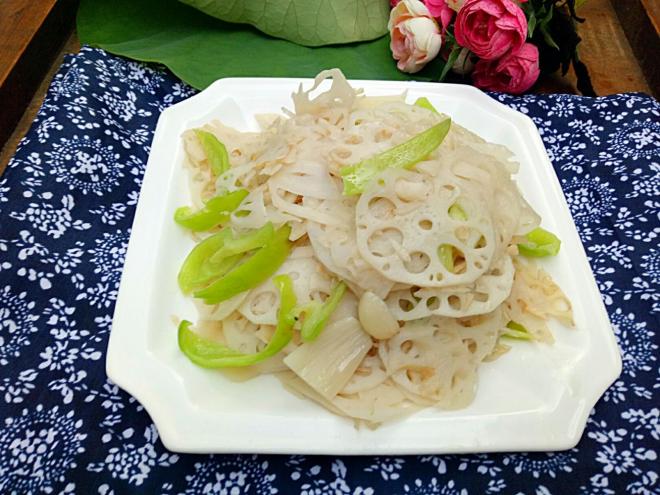 清炒莲藕