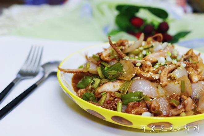 孜然炒鱿鱼