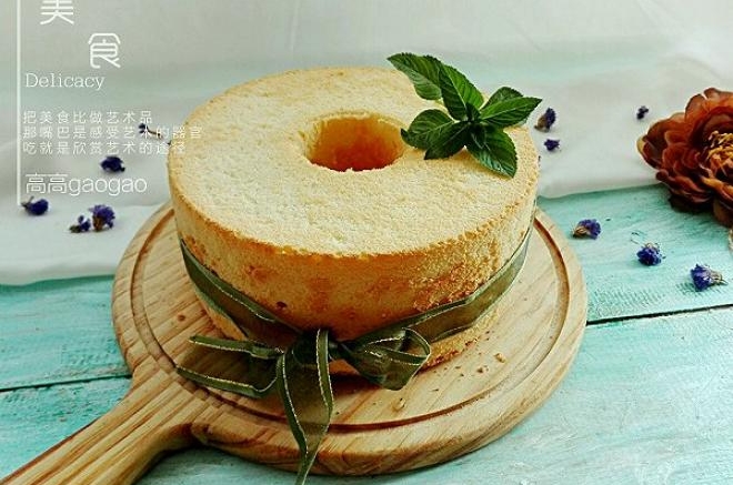 酸奶中空戚风蛋糕