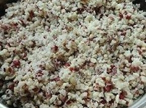 5. 捞出来，放入锅中大火蒸熟