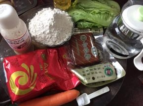 准备好材料