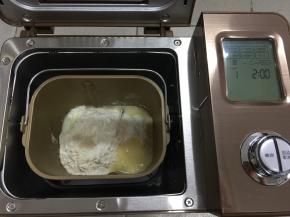 东菱6D面包机，运行一个“和面”程序，10分钟