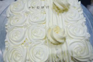 六齿裱出大玫瑰花 叶子嘴做出几个叶子