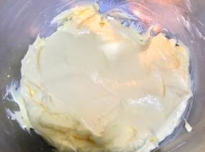最后的黄油蛋糊非常细腻