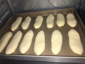 全部整好型后放入32度湿度百分之75的环境下进行二发