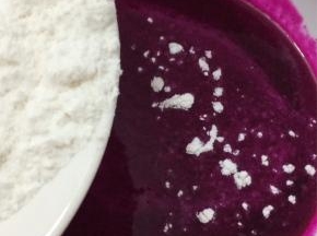 火龙果中加入马蹄粉