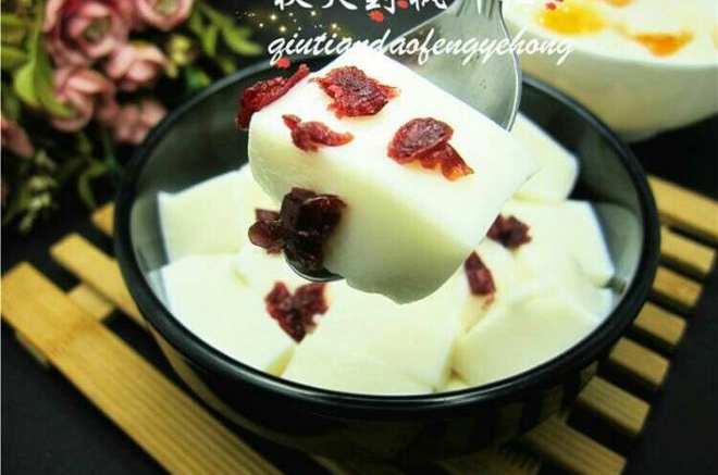 杏仁豆腐