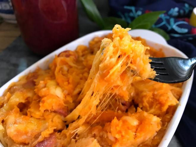 罗勒番茄酱焗山药