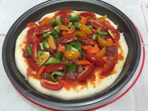 13. 再把蔬果都码好